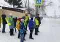 Госавтоинспекция Томского района совместно с родительским патрулем провели практическое занятие «Твой ход, пешеход»  для учащихся начальной школы села Богашево
